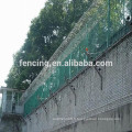 clôture de maille de barbelé de rasoir / barrière de treillis métallique de fer